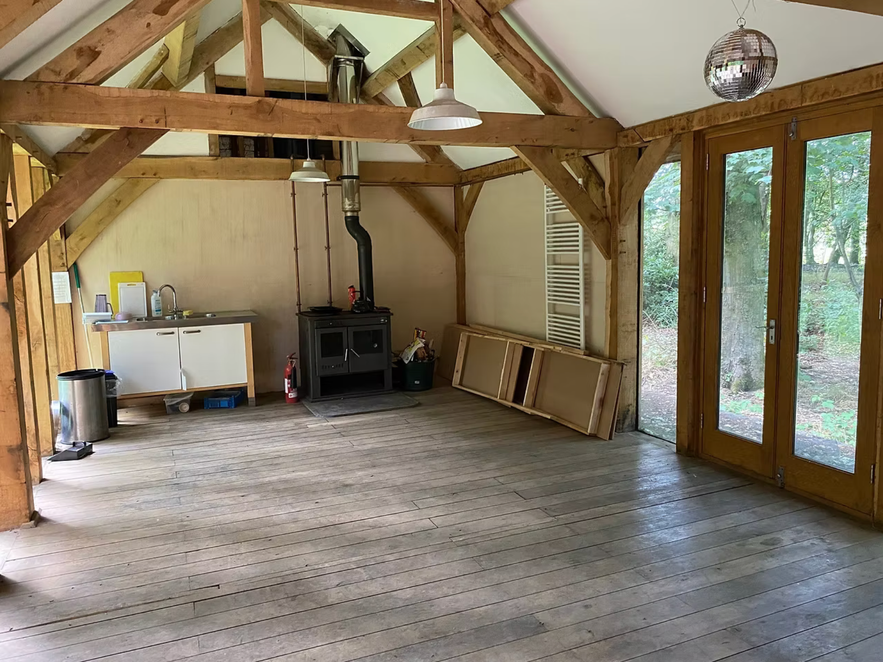 Imagery around our Woodland cabin